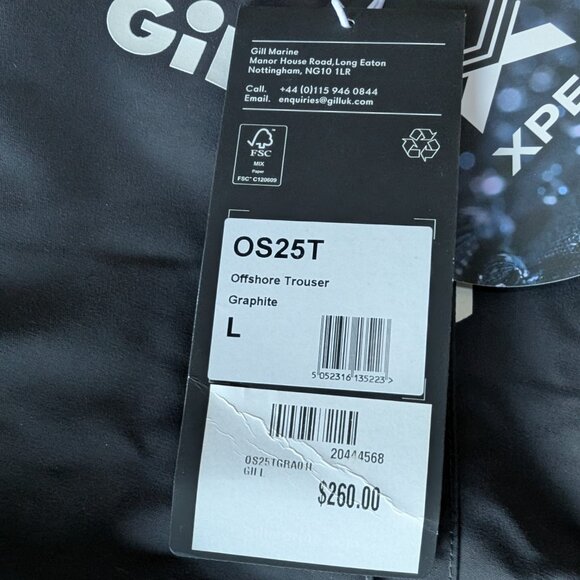 Gill OS2 Offshore Bib - Picture 4 of 7